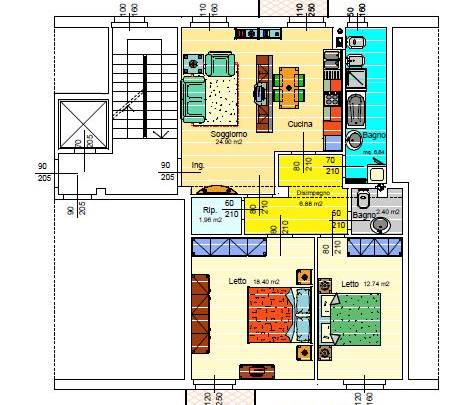 CENTRALE APPARTAMENTO ULTIMO PIANO CON DOPPIO BOX